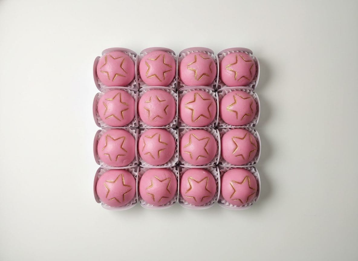 Imagem de um bolo decorado para festas